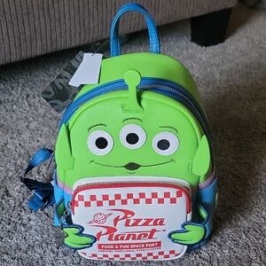 Loungefly Lgm Toy Story Pizza Planet Backpack BNWT
